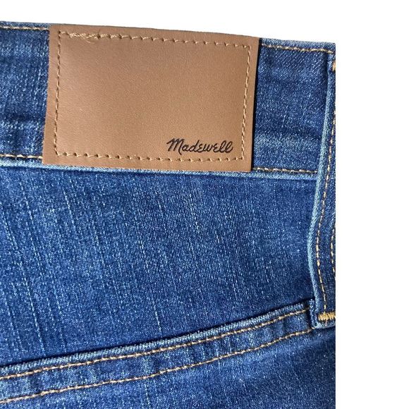 Madewell Petite Curvy High-rise Skinny Jeans In Moreaux Wash Size 37 NWT - Picture 8 of 10